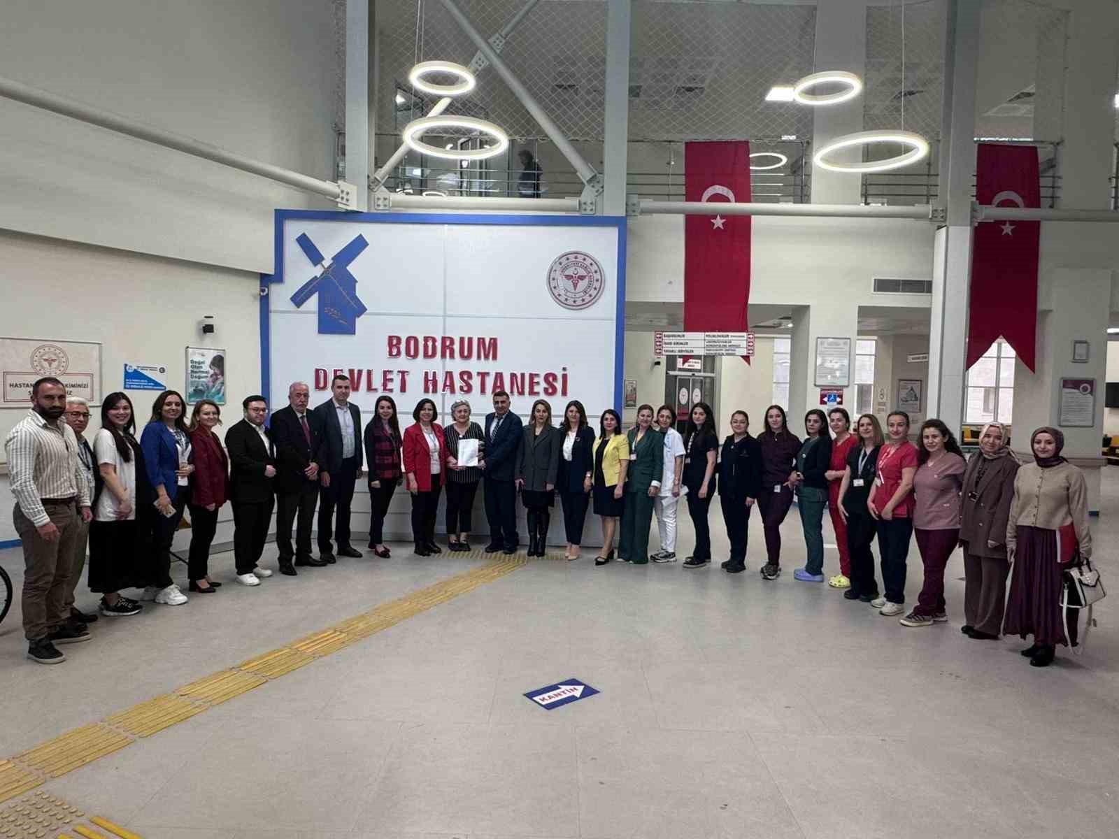 Bodrum’daki hastaneye  anne dostu  unvanı
?v=1