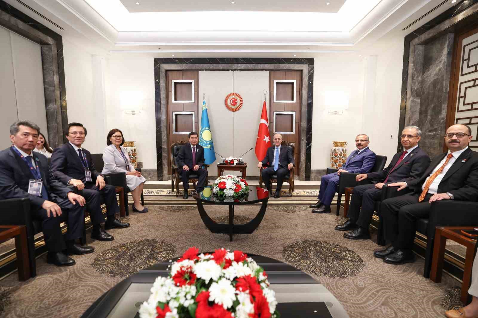 TBMM Başkanı Kurtulmuş, Kazakistan Parlamentosu Meclis Başkanı Koşanov ile görüştü
?v=1