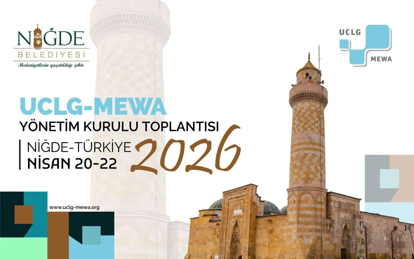 Uclg-Mewa 2026 Yönetim Kurulu Toplantısı ’Kentsel Yenilikçilik’ temasıyla Niğde’de başlıyor
?v=1