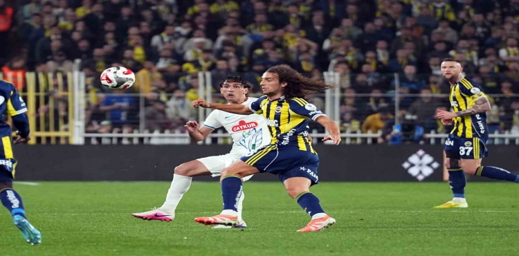 Trendyol Süper Lig: Fenerbahçe: 2 - Çaykur Rizespor: 2 (Maç sonucu)?v=1