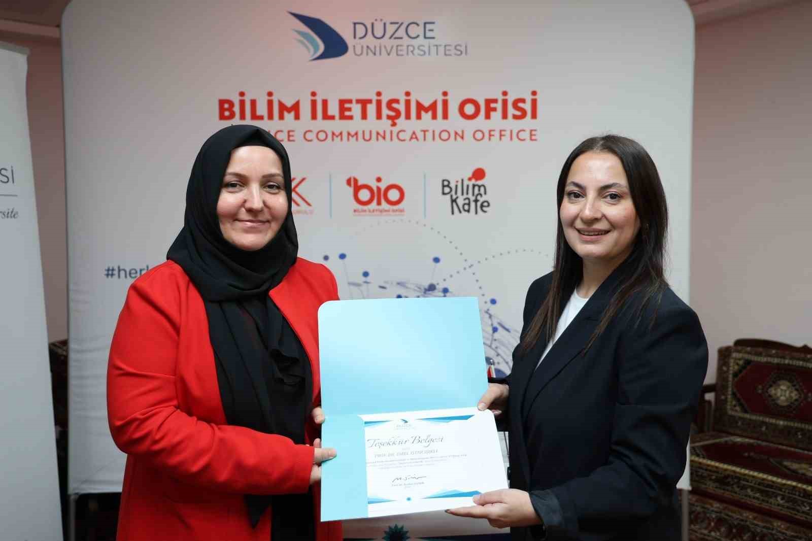 Bilim Kafe’de değerlerle liderlik ele alındı
