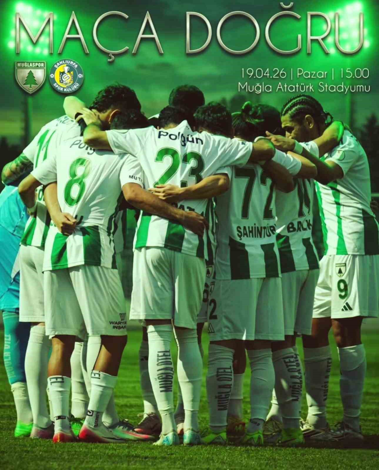 Muğlaspor, Şanlıurfaspor’u konuk ediyor
?v=1