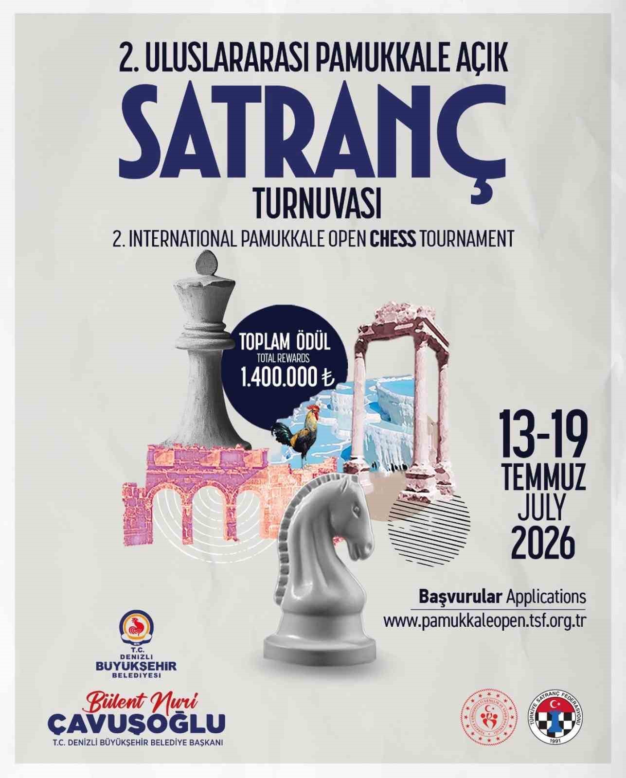 Satranç dünyasının kalbi Denizli’de atacak
?v=1