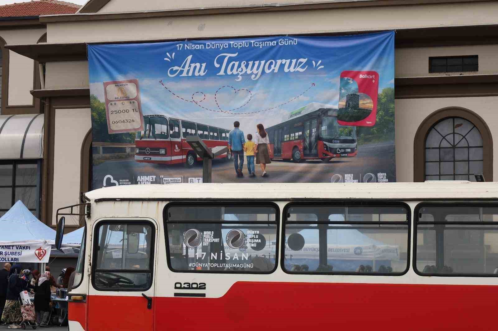 Balıkesir’de toplu taşıma gününde nostalji rüzgârı
?v=1