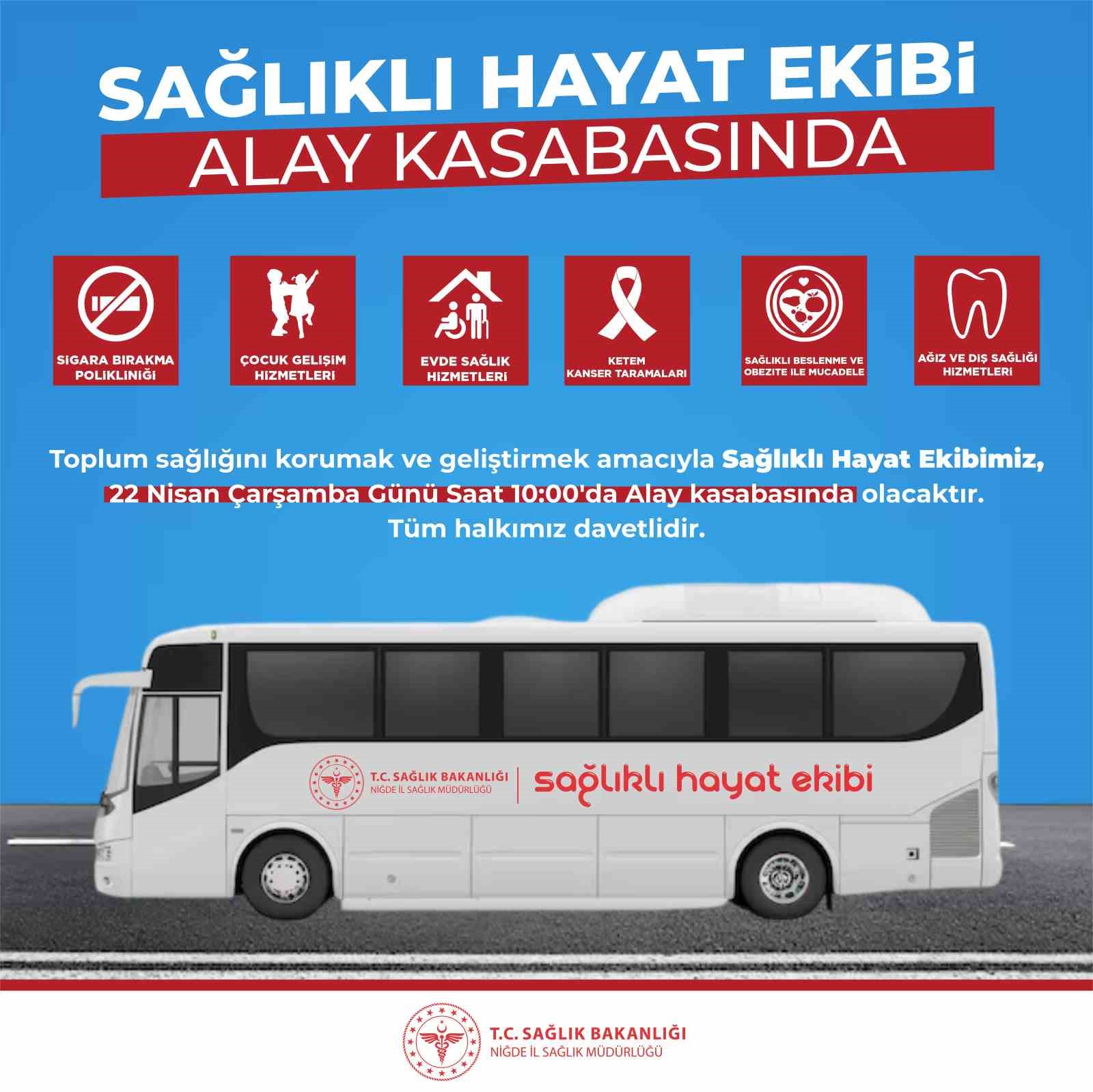Mobil sağlık hizmetleri alay kasabasında vatandaşlara sağlık hizmeti verecek
?v=1