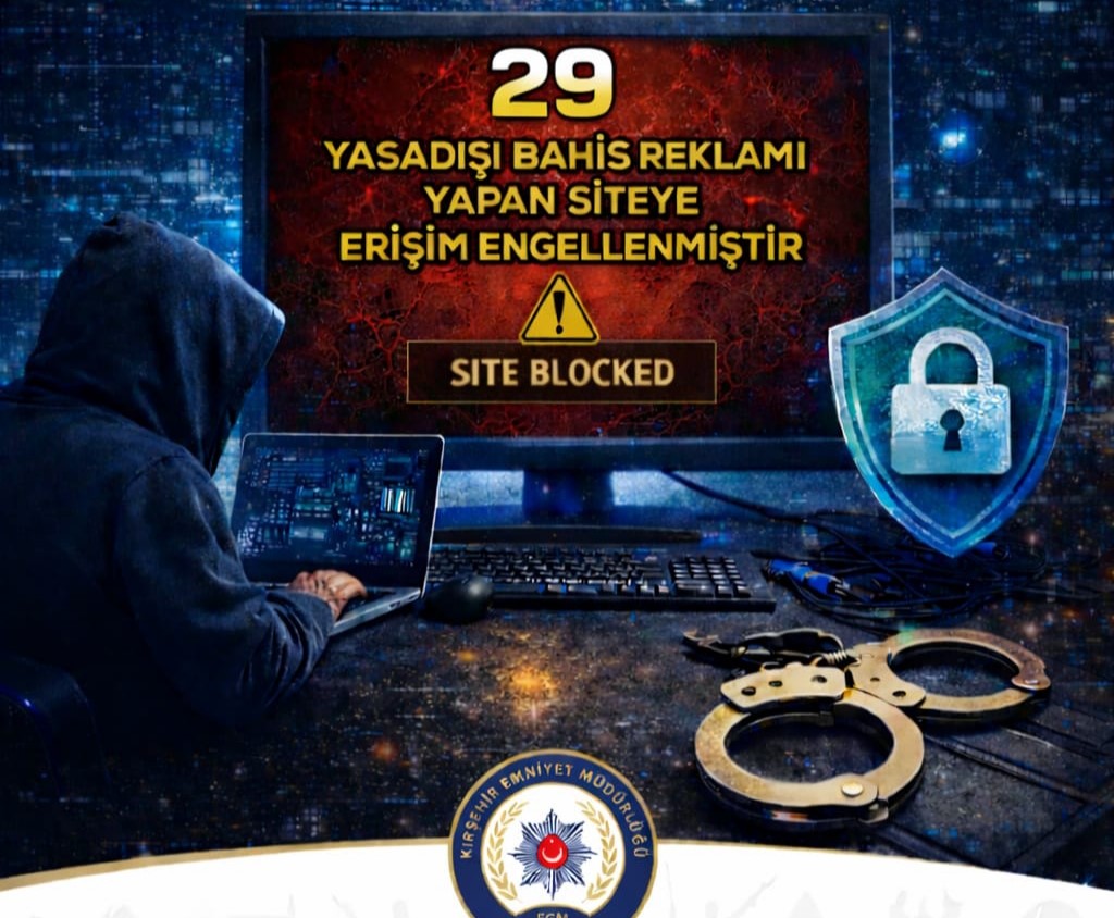 Kırşehir’de 29 siteye erişim engeli
?v=1