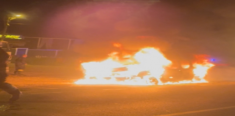 Tekirdağ’da korkutan yangın: Seyir halindeki araç alev topuna döndü?v=1