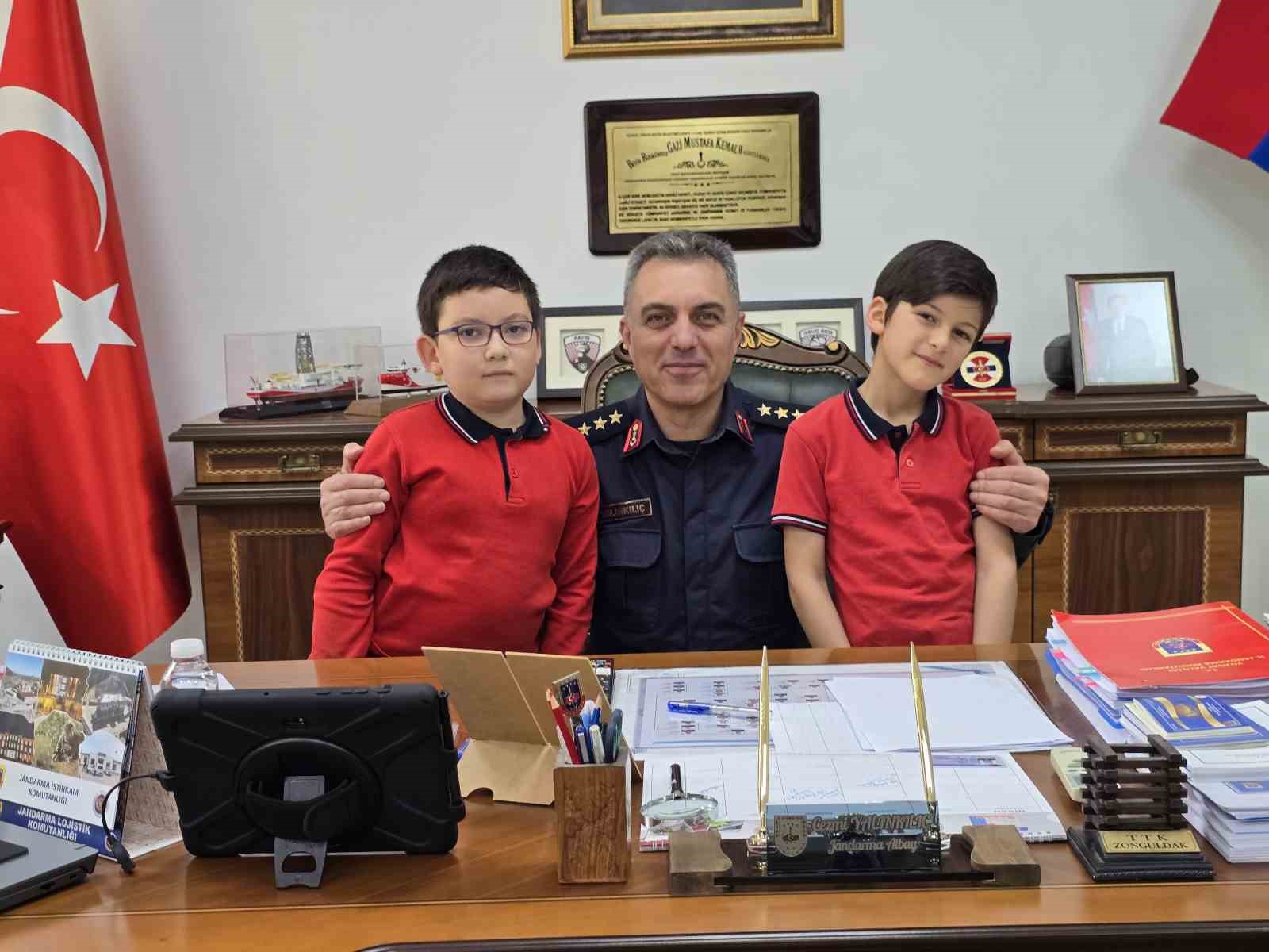 Bir günlüğüne Yozgat İl Jandarma Komutanı oldular
?v=1