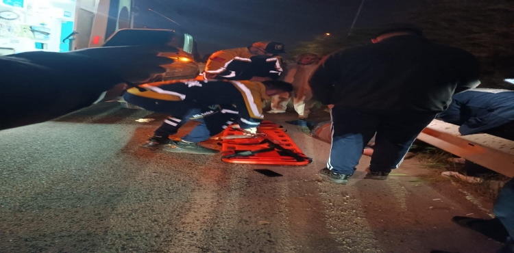 Otomobilin çarptığı yaya ağır yaralandı