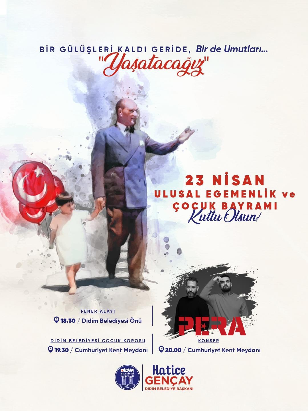 Didim’de 23 Nisan coşkusu akşam etkinlikleriyle taçlanacak
?v=1