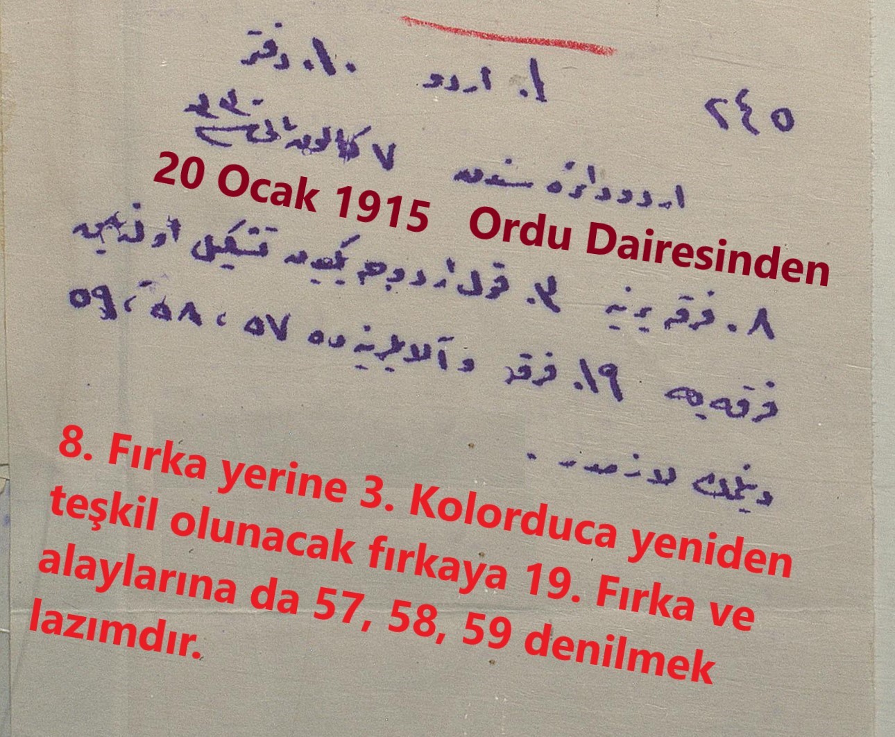 57. Alay Birliği, 111 yıl sonra yeniden kuruldu
?v=1