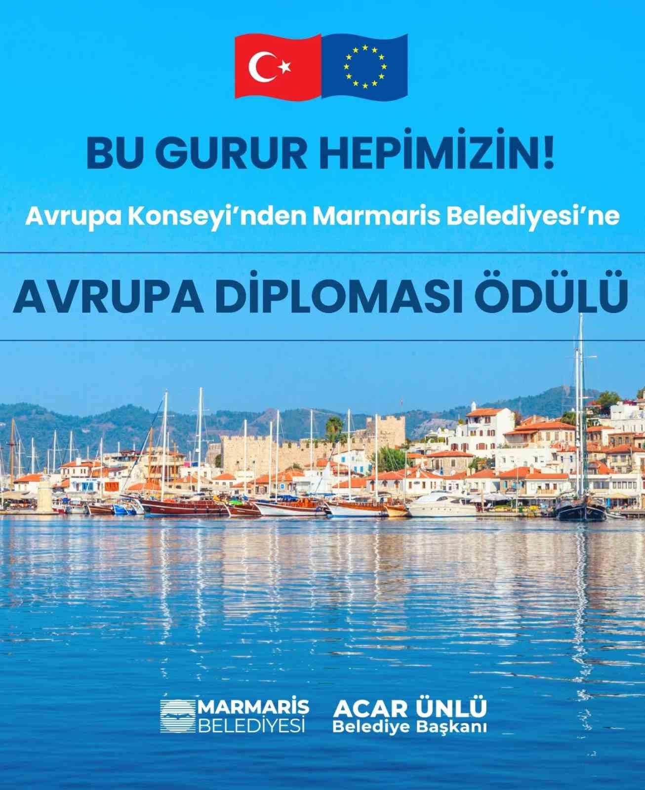 Marmaris Belediyesi’ne Avrupa’dan prestijli ödül
?v=1