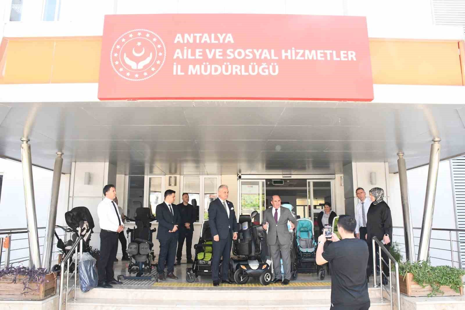 Antalya Aile ve Sosyal Hizmetler İl Müdürlüğüne anlamlı bağış
?v=1