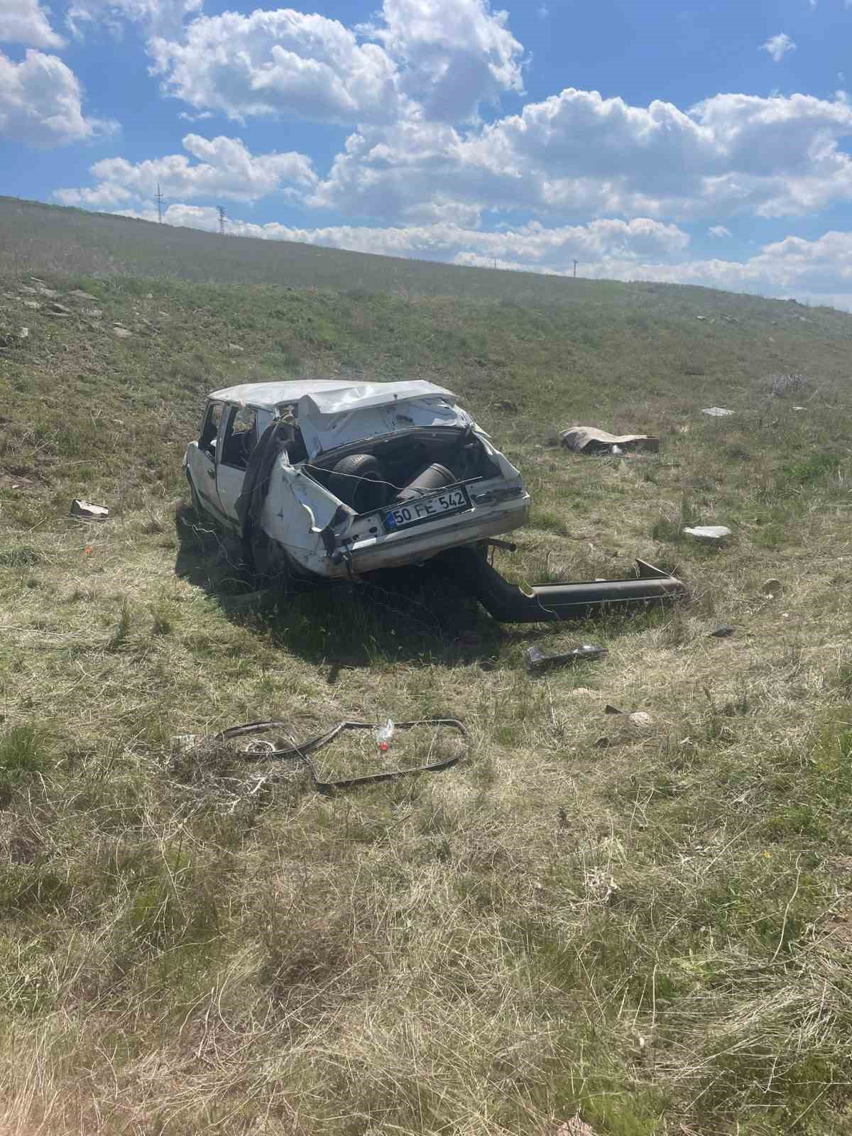 Nevşehir’de otomobil takla attı: 1 yaralı
?v=1