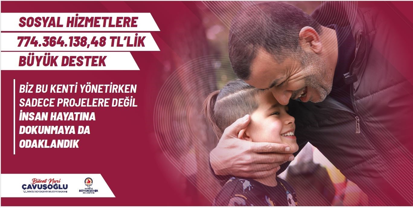 Denizli’de sosyal hizmetleri için 774 milyon TL’lik dev bütçe
?v=1