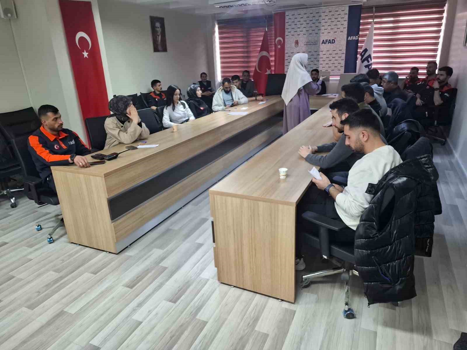 AFAD personeline psikolojik ilk yardım eğitimi
?v=1