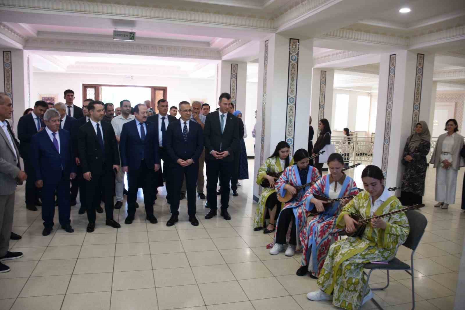 Taşkent’te Yunus Emre Enstitüsü Türk Kültür Merkezi açıldı
?v=1