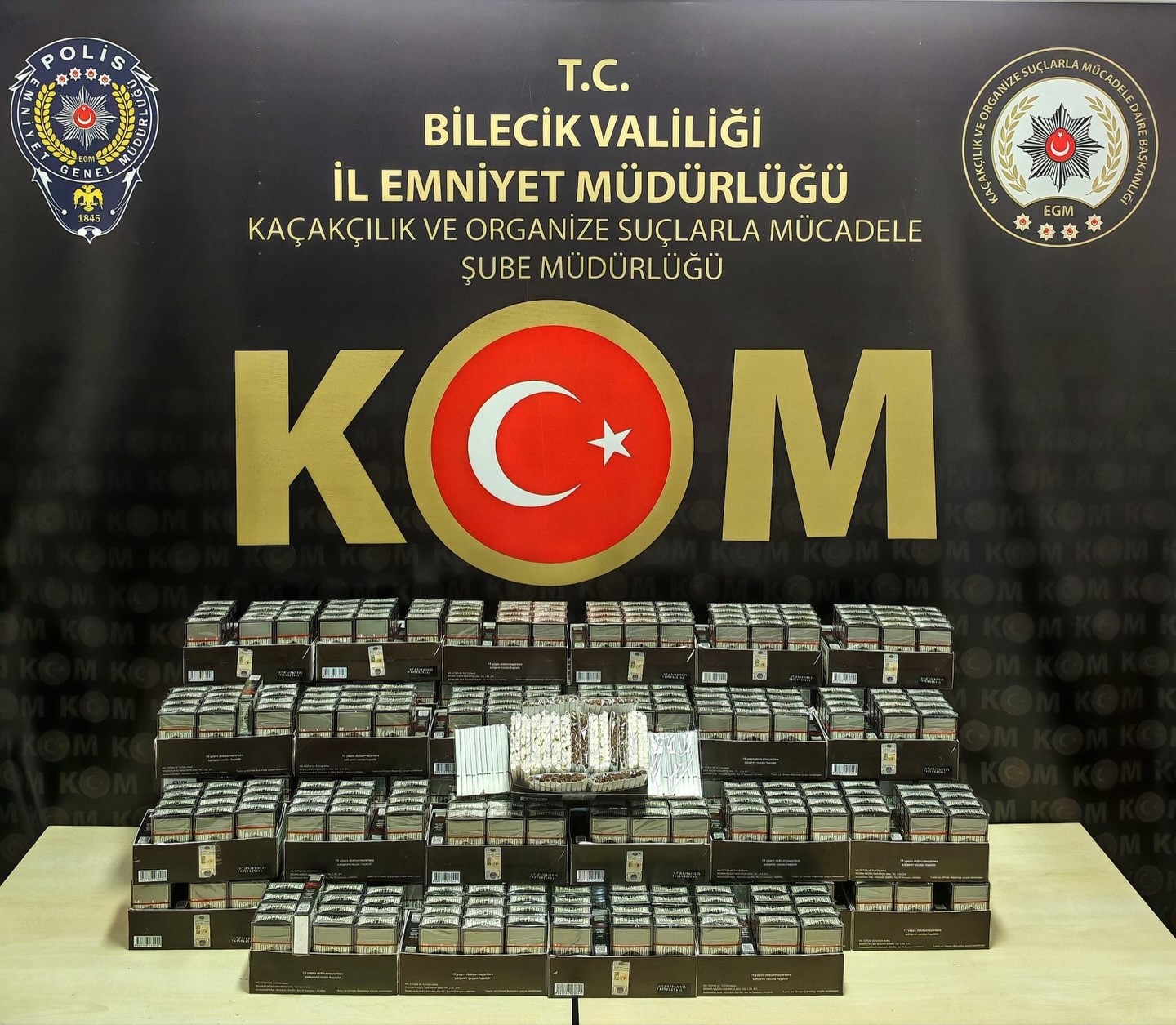 Bilecik’te 15 bin kaçak makaron ele geçirildi: 2 gözaltı
?v=1