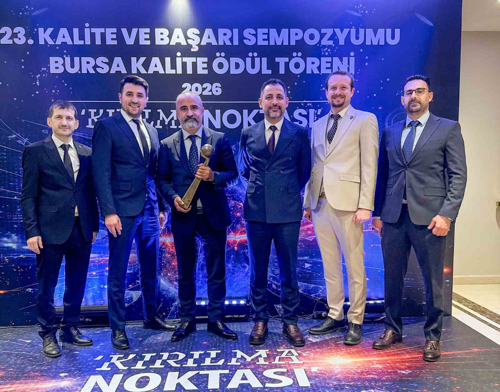 Bursa Kalite Büyük Ödülü’nü aldılar
?v=1