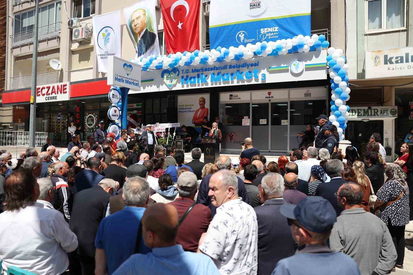 Merkezefendi Halk Market’in 3. şubesi hizmete açıldı
?v=1