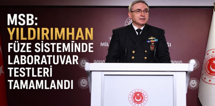 MSB YILDIRIMHAN Laboratuvar Test Süreçleri Başarıyla Tamamlanmış Olup Saha Testleri Sürdürülmektedir?v=1