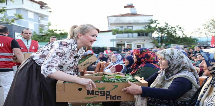Merkezefendi Belediyesi tarıma destek amacıyla binlerce fideyi üreticiye dağıtıldı?v=1