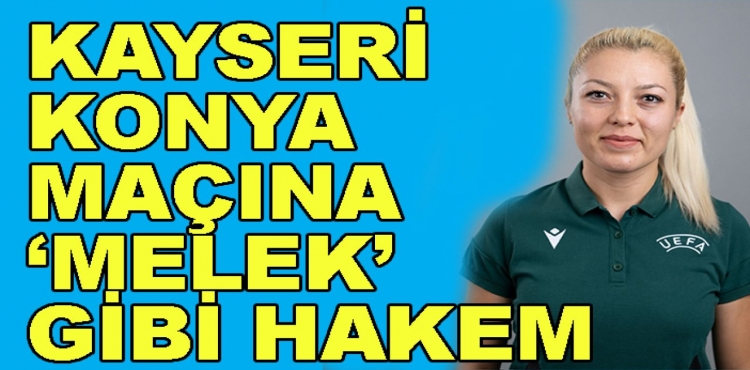 Kayserispor-Konyaspor maçına 'Melek' Gibi Hakem!?v=1