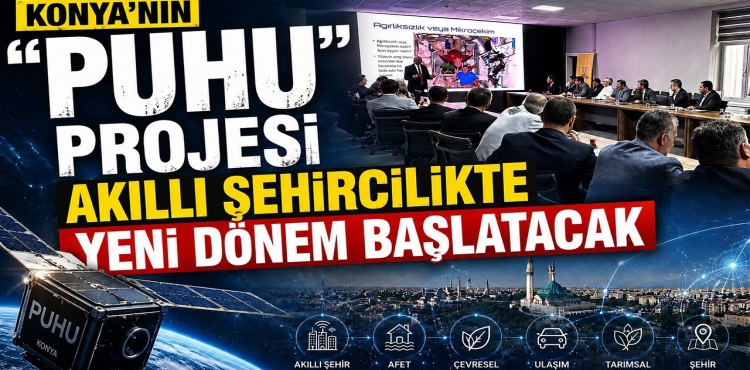 Konya’nın “PUHU” Projesi Akıllı Şehircilikte Yeni Dönem Başlatacak?v=1