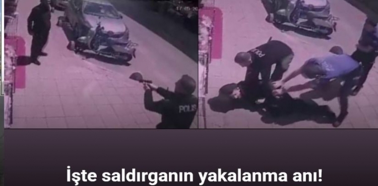 Çorlu’da 2 Polisin Şehit Olduğu Olayda Saldırganın Yakalanma Anı