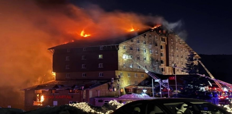 Grand Kartal Otel yangını davasında istinaf kararı onadı