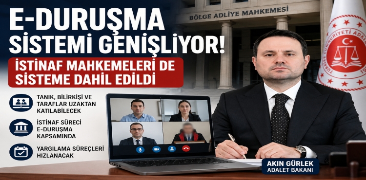 Yargıda E-Dönem Adliyeye Gitmeden Tanık Olmak Mümkün Oluyor!