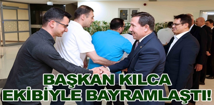 Başkan Kılca Ekibiyle Bayramlaştı?v=1