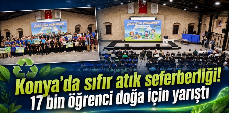 Konya'da Sıfır Atık Seferberliği 17 Bin Öğrenci Doğa İçin Yarıştı?v=1