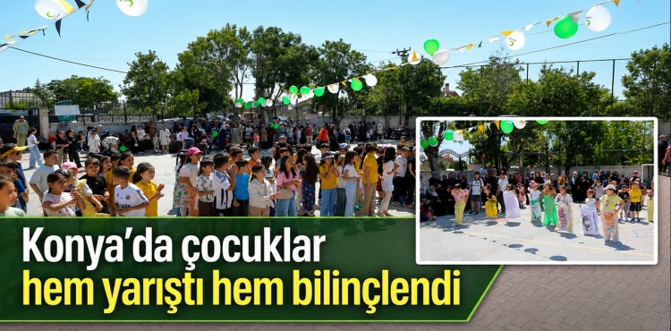 Konya'da Çocuklar Hem Yarıştı Hem Bilinçlendi?v=1