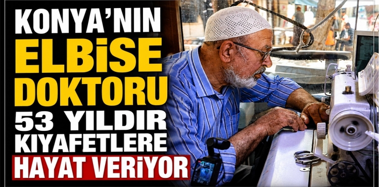 Konya’nın Elbise Doktoru 53 Yıldır Kıyafetlere Hayat Veriyor?v=1