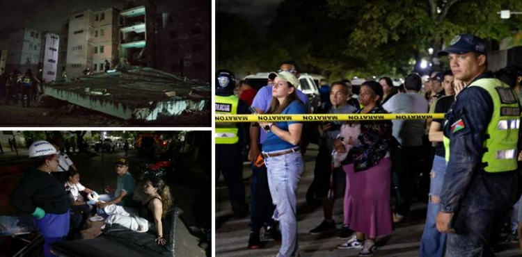 Venezuela’da Depremi Yaşayan Türk Her Yer Cehennem, Her Yer Yıkıldı