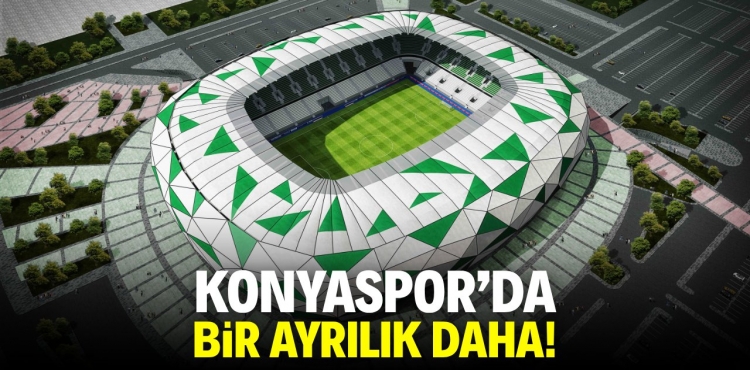 Konyaspor'da Bir Ayrılık Daha
