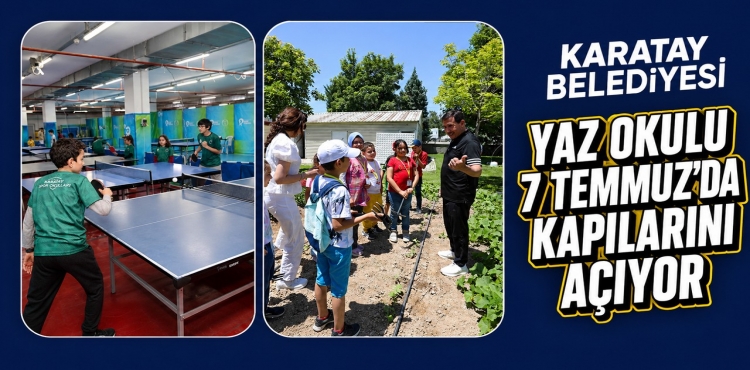 Karatay Belediyesi Yaz Okulu 7 Temmuz'da Kapılarını Açıyor?v=1