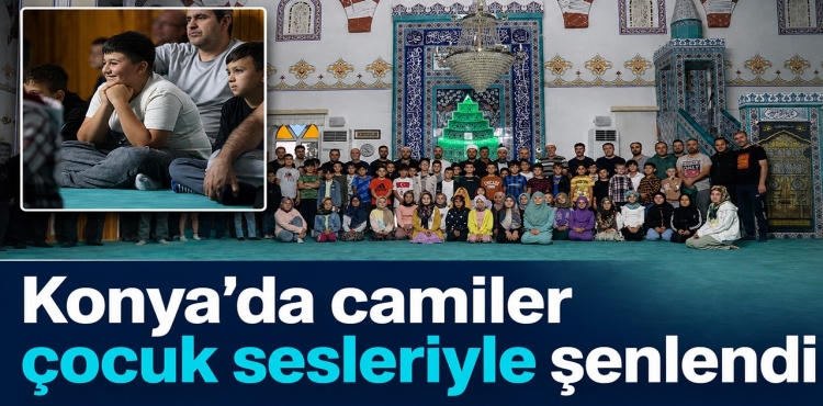 Konya’da Camiler Çocuk Sesleriyle Şenlendi?v=1