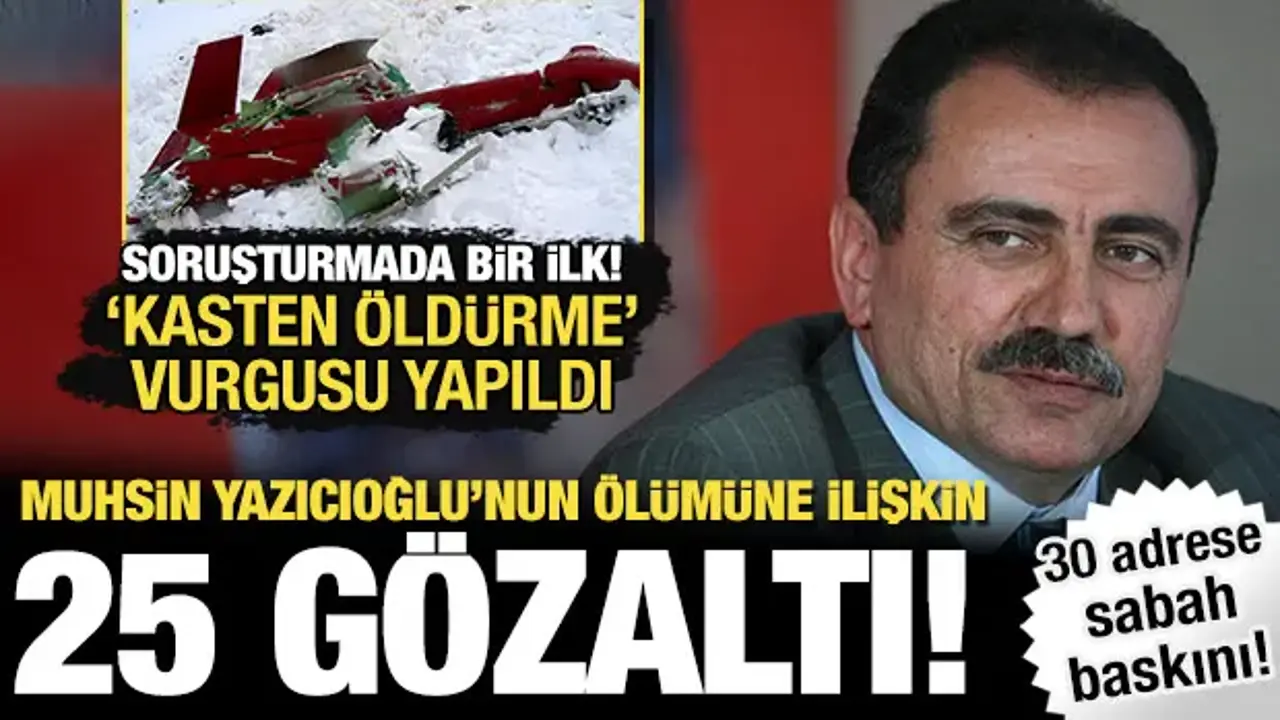 Muhsin Yazıcıoğlu Dosyasında Dikkat Çeken Gözaltılar?v=1