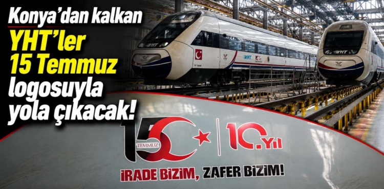 Konya YHT’leri Özel Tasarımla Raylarda 2 Ay Boyunca Böyle Sefer Yapacak?v=1