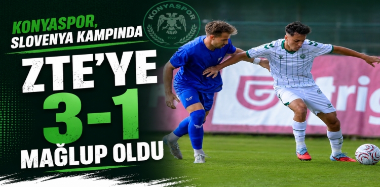 Konyaspor, Slovenya Kampında ZTE’ye 3-1 Mağlup Oldu?v=1