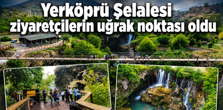 Yerköprü Şelalesi Ziyaretçilerin Uğrak Noktası Oldu?v=1