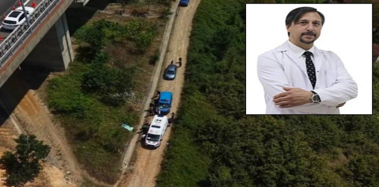 Doktorun Cansız Bedeni Viyadüğün Altında Bulundu
