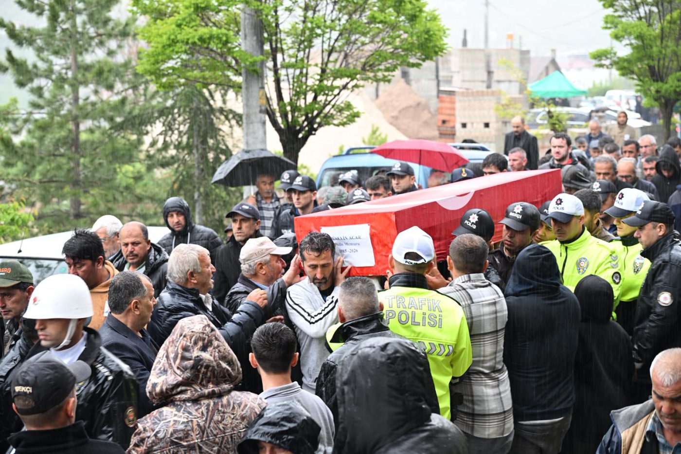 Konya’da Hayatını Kaybeden Polis Memuru Son Yolculuğuna Uğurlandı