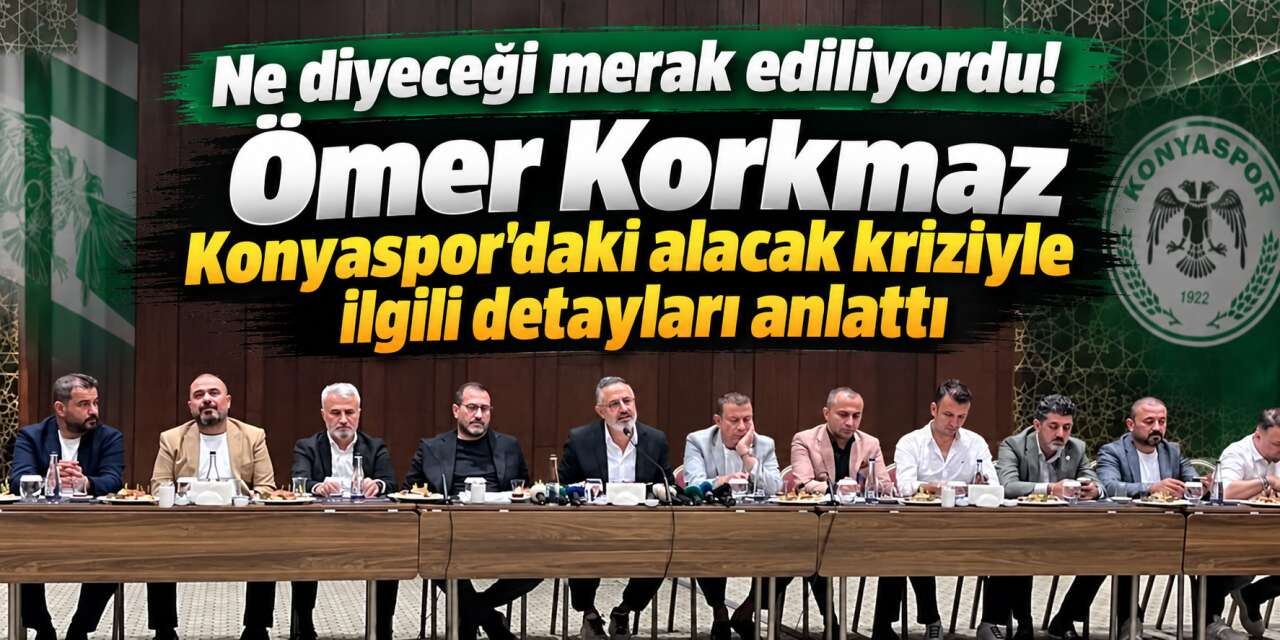Konyaspor’daki Krizde Eski Başkan Ömer Korkmaz’dan Sert Çıkış Geldi