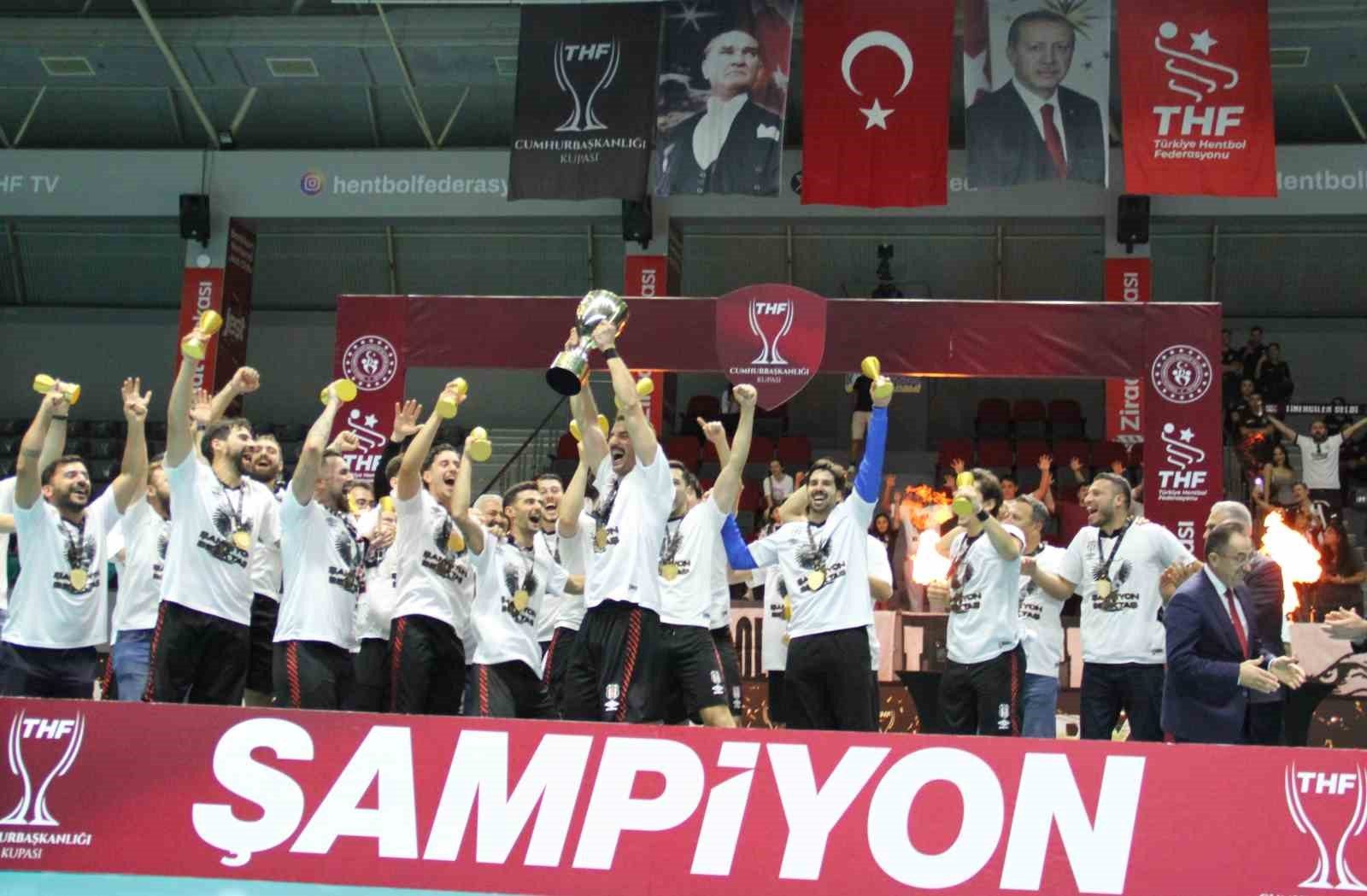 Hentbol Cumhurbaşkanlığı Kupası’nın Sahibi Beşiktaş Oldu