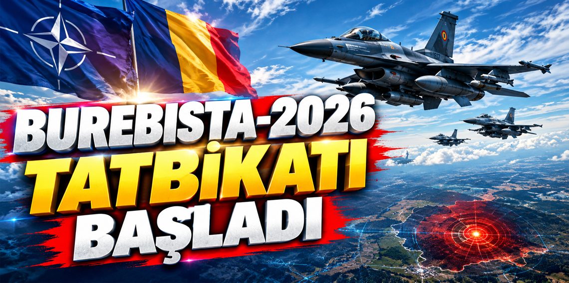 Türk F-16’ları Romanya Semalarında: Burebista-2026 Tatbikatı Başladı