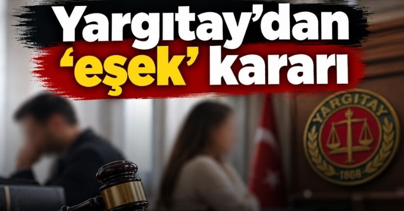 Eşe ‘Eşek’ Demek Hem Boşanma Hem Tazminat Sebebi