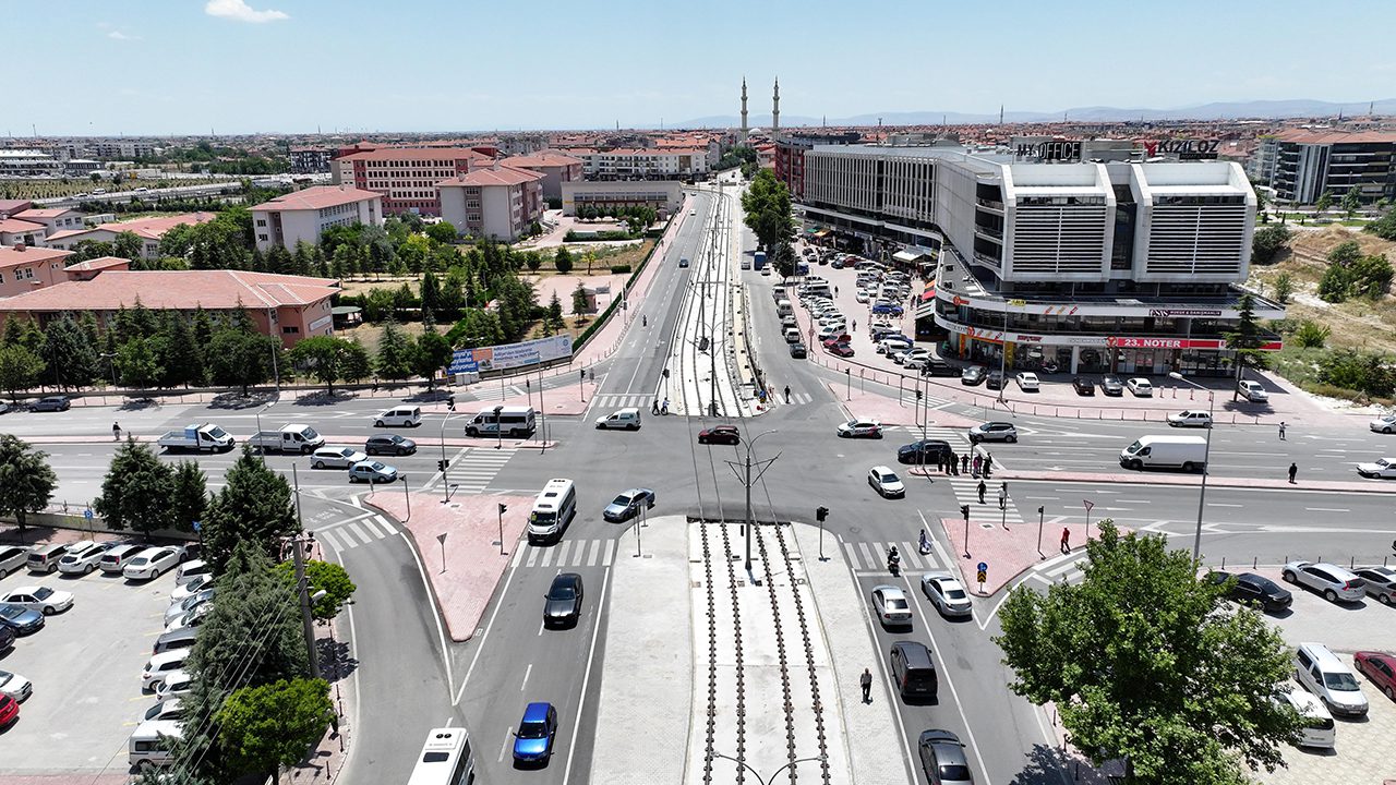 Konya’nın Yeni Tramvay Hattında Geri Sayım Başladı